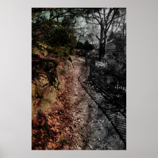 Garden av bra och ondska.. Jag går på linjen. Poster