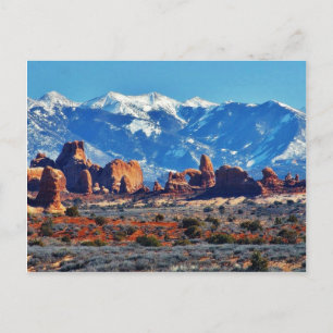 Garden av Eden i Arches nationalpark Vykort