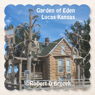 Garden av Eden Lucas Kansas Underlägg Papper