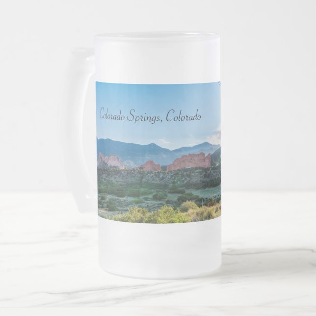 Garden av gudarna Träd Sunburst Frosted Mugg (Framsida vänster)