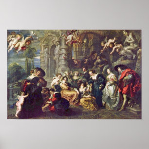 Garden av Kärlek från Rubens Peter Paul (bästa kva Poster