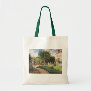 Garden av Les Mathurins vid Pontoise av Pissarro Tygkasse