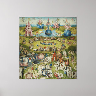 Garden av öronmärkta ljus, 1490-1500 canvastryck