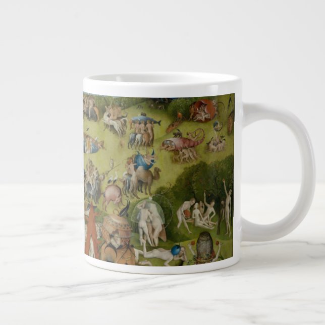 Garden av öronmärkta ljus, 1490-1500 jumbo mugg (Höger)