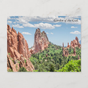 Garden av vykortet Gods Colorado Vykort