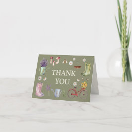 Garden Baby Shower Tack Kort