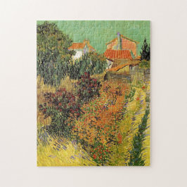 Garden bakom ett hus. Vincent van Gogh. Pussel