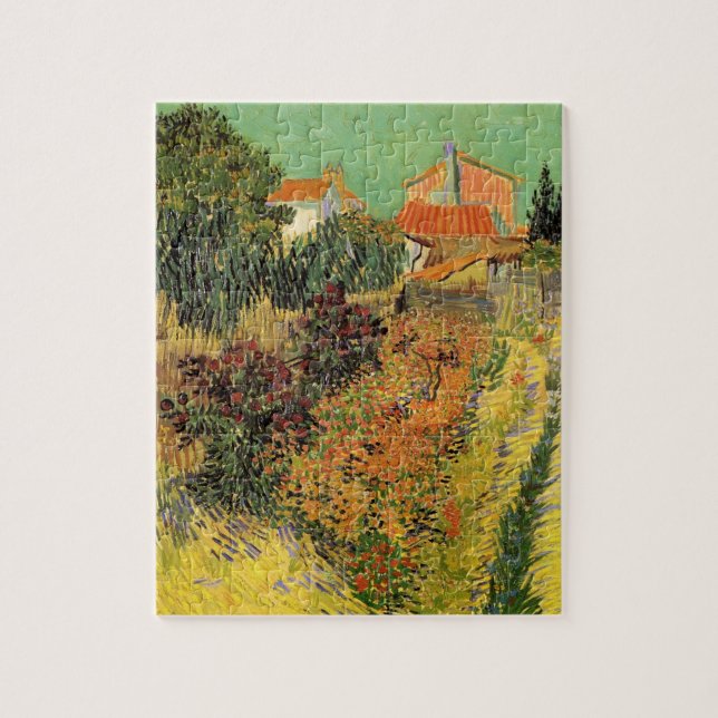 Garden BeBaka House av Vincent van Gogh Pussel (Vertikal)