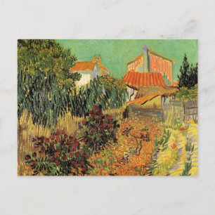 Garden BeBaka House av Vincent van Gogh Vykort