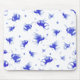 Garden Bee Mouse Pad - Sweet Nature Inspired Gift Musmatta