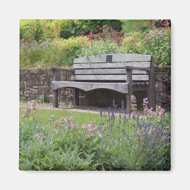 Garden Bench Magnet (Framsidan)