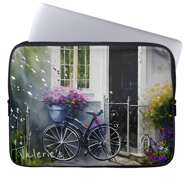 Garden Bike Laptop Fodral (Framsidan)