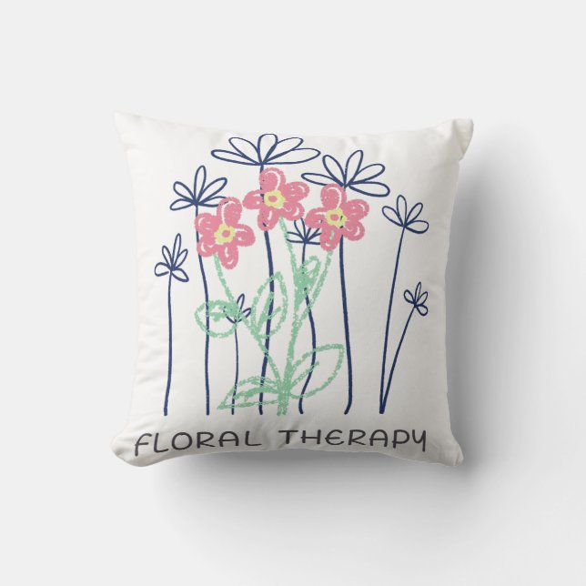Garden Bliss Dekorativ kudde- Zazzle Kudde (Framsida)