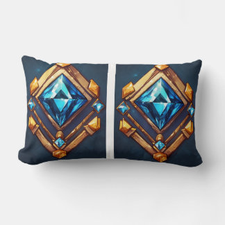 "Garden Bliss Flower Pillow Sign" Lumbarkudde