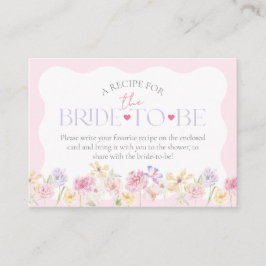 Garden Blommigt Vågigt Modern Möhippa Recept Tilläggskort