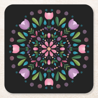 Garden Bloom Underlägg Papper Kvadrat