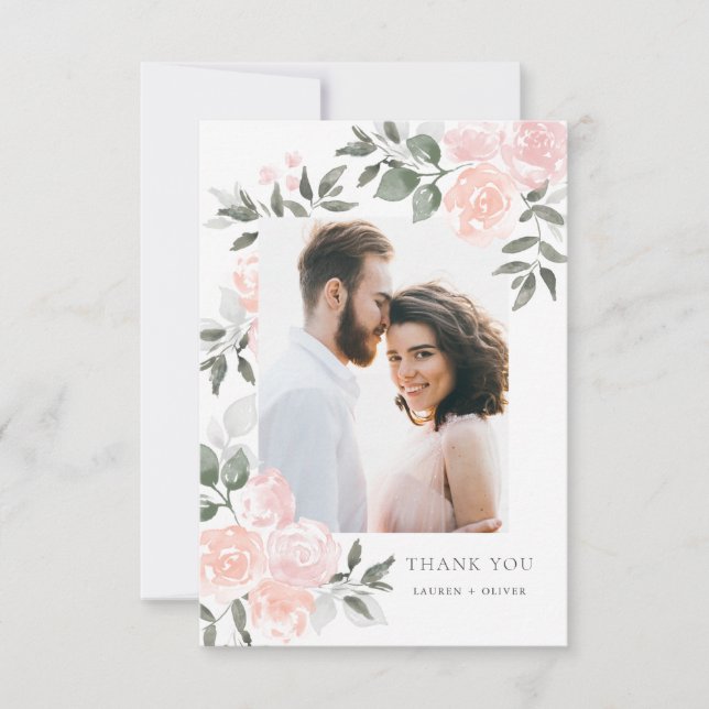 Garden Blooms - tackkort Tack Kort (Framsida)