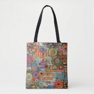 Garden Blooms Tote Bag Tygkasse