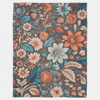 Garden Botanicals Fleece Blanket