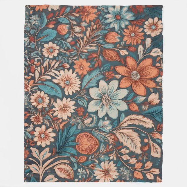 Garden Botanicals Fleece Blanket (Framsidan)
