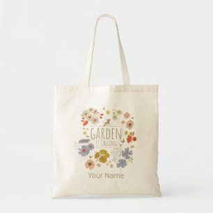 Garden Botaniska blommor för Mamma och Pappa Tygkasse