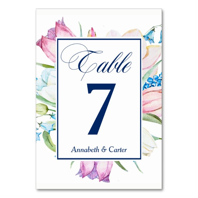 Garden Bouquet Bordsnummer (Framsidan)