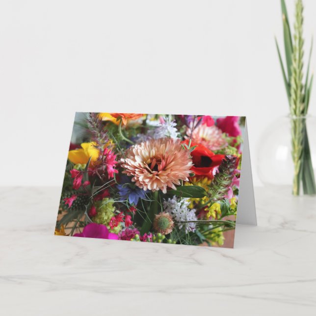 Garden Bouquet Kort (Framsida)