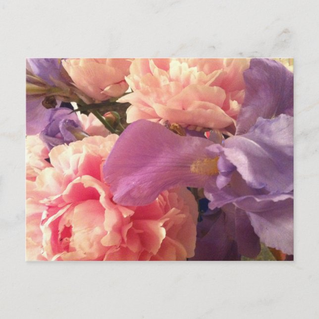 Garden Bouquet-vykort Vykort (Framsida)