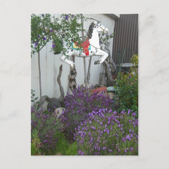 Garden bredvid General Store nära Big Sur-vykort Vykort (Framsida)