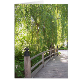 Garden Bridge-kort Hälsningskort