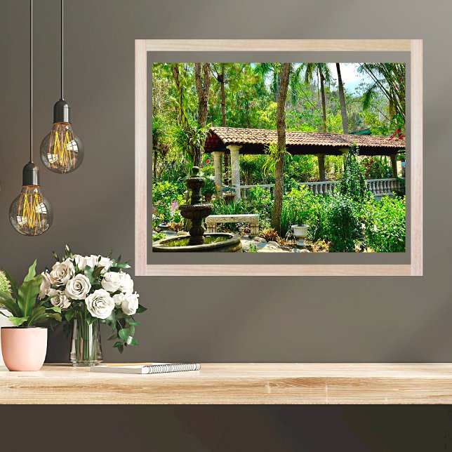 Garden Bridge Puerto Vallarta Poster (Skapare uppladdad)