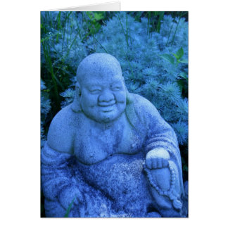Garden Buddha Hälsningskort