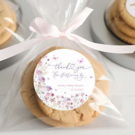 Garden Butterfly-Tack för lutning genom Runt Klistermärke