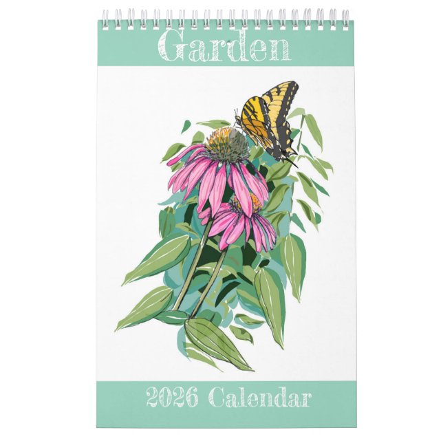 Garden Calendar 2026 Kalender (Omslag)