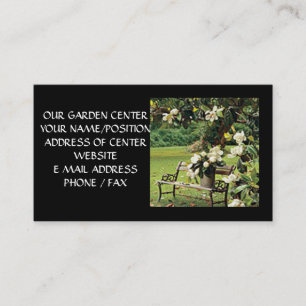 GARDEN CENTER-AFFÄRSKORTET VISITKORT