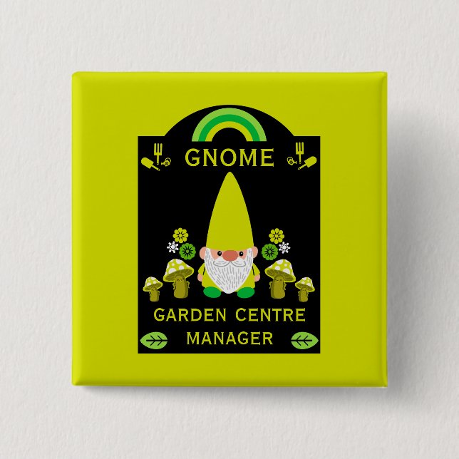 Garden Center Gnome Knapp (Framsida)