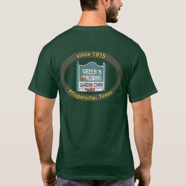 Garden Center T-Shirt (Baksida)
