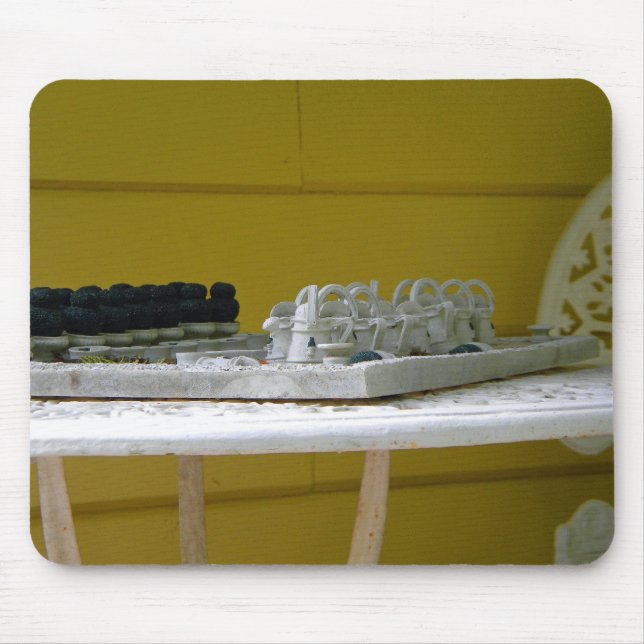 Garden Checkerss Mousepad Musmatta (Framsidan)