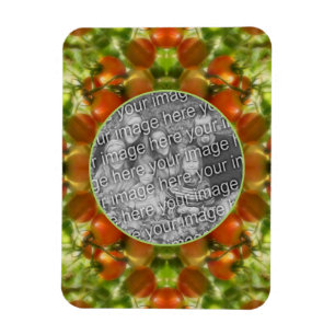 Garden Cherry Tomates Nature Lägg till ditt eget f Magnet
