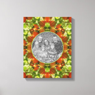 Garden Cherry Tomates Ram Skapar ditt eget foto Canvastryck