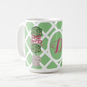 Garden Chinoiserie Ginger Burk Burk Topiary Kaffemugg