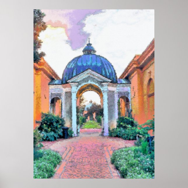 Garden, City Park, New Orleans Poster (Framsidan)