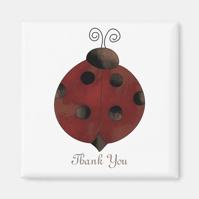 Garden Collection ・ Ladybug Magnet (Framsidan)