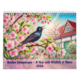 Garden Companions – A Year with Wildlife at Home 2 Kalender