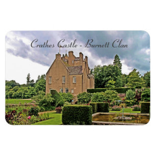 Garden Crathes Castle, Scottish Burnett Klan Magnet