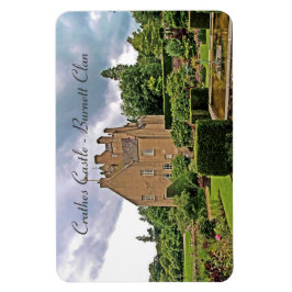 Garden Crathes Castle, Scottish Burnett Klan Magnet