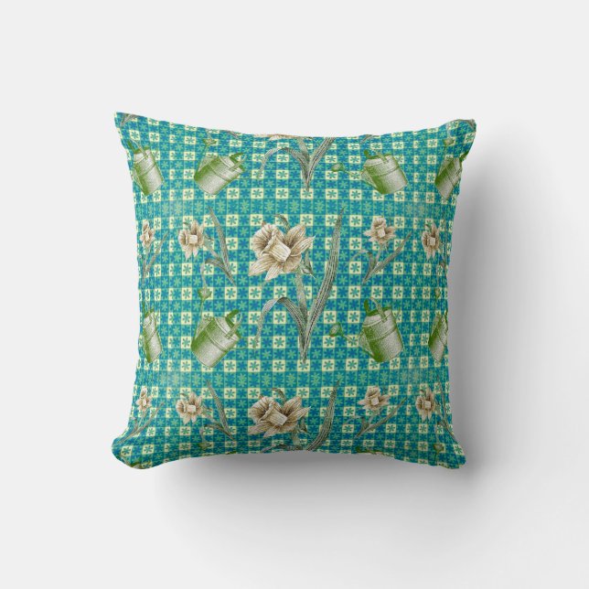 Garden Daffidols Pillow Kudde (Framsida)