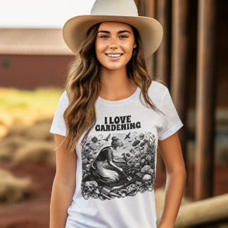 Garden Dam Flowers T Shirt