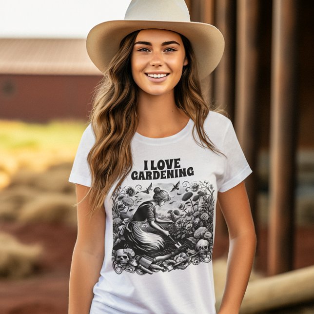 Garden Dam Flowers T Shirt (Skapare uppladdad)