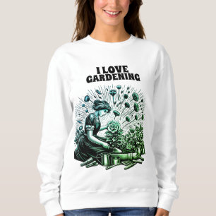 Garden Dam som atomeftermiddag T Shirt